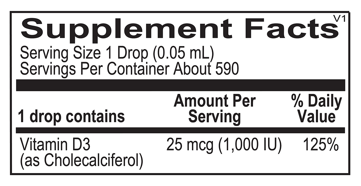 Vitamin D3 - Liquid