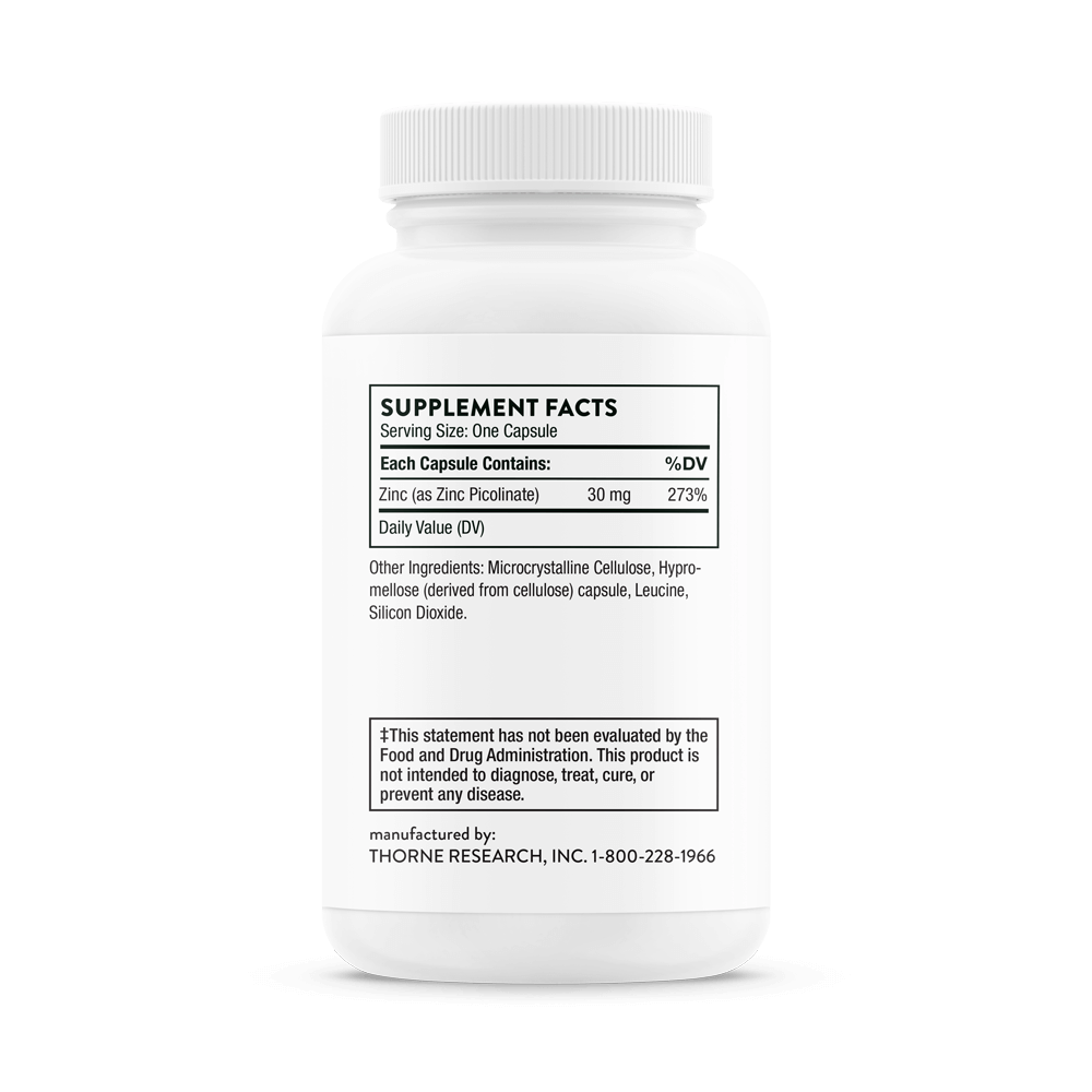 Zinc Picolinate 30 mg - NSF Certified for Sport