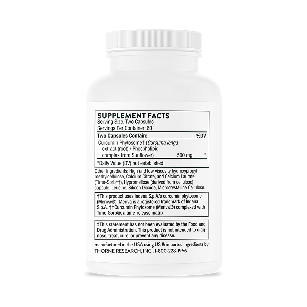 Curcumin Phytosome - Sustained Release (formerly Meriva)